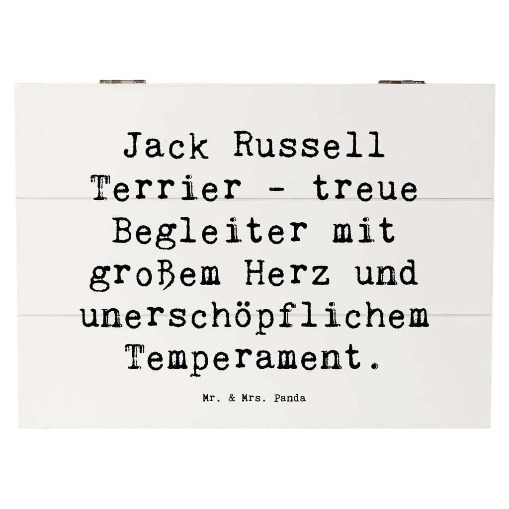 Holzkiste Spruch Jack Russell Terrier - treue Begleiter mit großem Herz und unerschöpflichem Temperament. Holzkiste, Kiste, Schatzkiste, Truhe, Schatulle, XXL, Erinnerungsbox, Erinnerungskiste, Dekokiste, Aufbewahrungsbox, Geschenkbox, Geschenkdose, Hund, Hunderasse, Rassehund, Hundebesitzer, Geschenk, Tierfreund, Schenken, Welpe