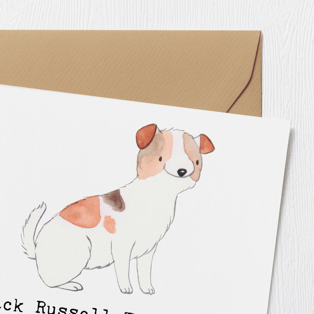 Deluxe Karte Jack Russell Terrier - treue Begleiter mit großem Herz und unerschöpflichem Temperament. Karte, Grußkarte, Klappkarte, Einladungskarte, Glückwunschkarte, Hochzeitskarte, Geburtstagskarte, Hochwertige Grußkarte, Hochwertige Klappkarte, Hund, Hunderasse, Rassehund, Hundebesitzer, Geschenk, Tierfreund, Schenken, Welpe