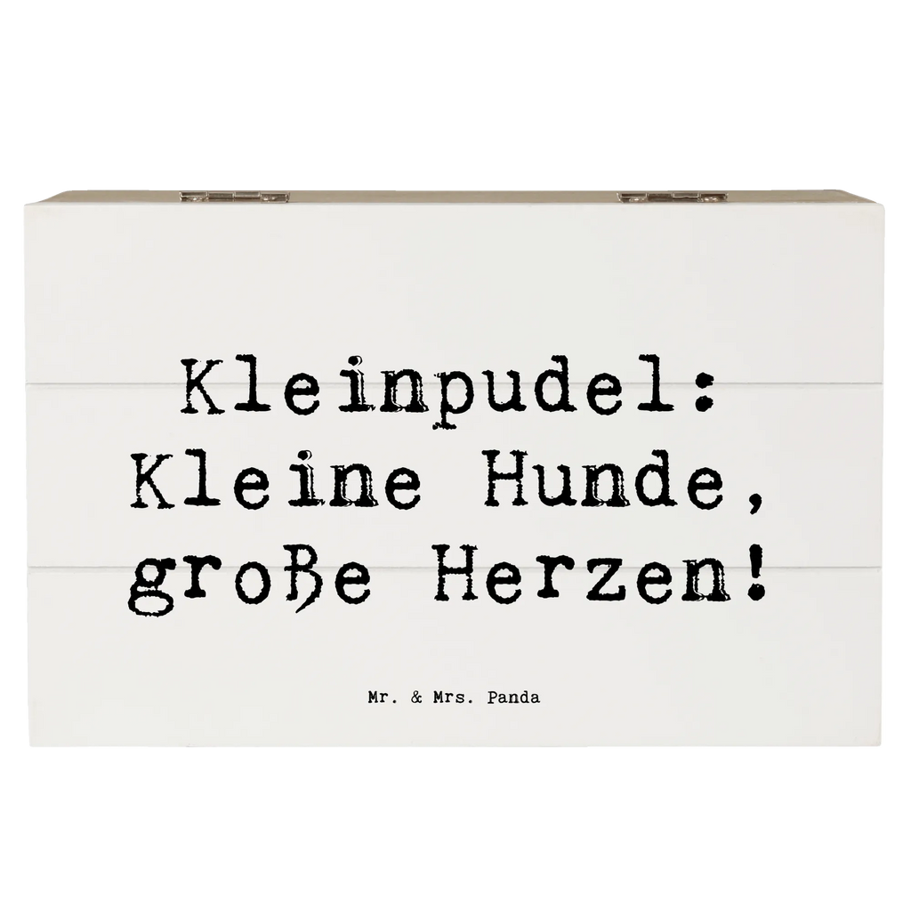 Holzkiste Spruch Kleinpudel Liebe Holzkiste, Kiste, Schatzkiste, Truhe, Schatulle, XXL, Erinnerungsbox, Erinnerungskiste, Dekokiste, Aufbewahrungsbox, Geschenkbox, Geschenkdose, Hund, Hunderasse, Rassehund, Hundebesitzer, Geschenk, Tierfreund, Schenken, Welpe