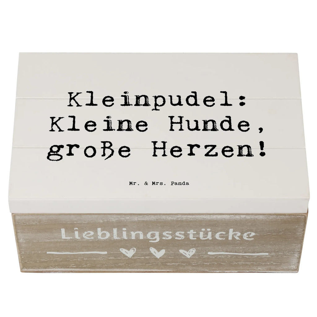 Holzkiste Spruch Kleinpudel Liebe Holzkiste, Kiste, Schatzkiste, Truhe, Schatulle, XXL, Erinnerungsbox, Erinnerungskiste, Dekokiste, Aufbewahrungsbox, Geschenkbox, Geschenkdose, Hund, Hunderasse, Rassehund, Hundebesitzer, Geschenk, Tierfreund, Schenken, Welpe