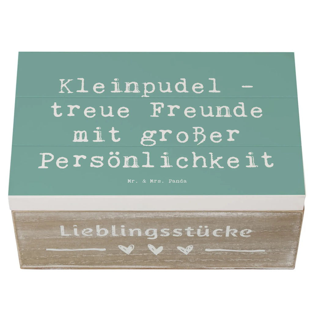 Holzkiste Spruch Kleinpudel Freunde Holzkiste, Kiste, Schatzkiste, Truhe, Schatulle, XXL, Erinnerungsbox, Erinnerungskiste, Dekokiste, Aufbewahrungsbox, Geschenkbox, Geschenkdose, Hund, Hunderasse, Rassehund, Hundebesitzer, Geschenk, Tierfreund, Schenken, Welpe