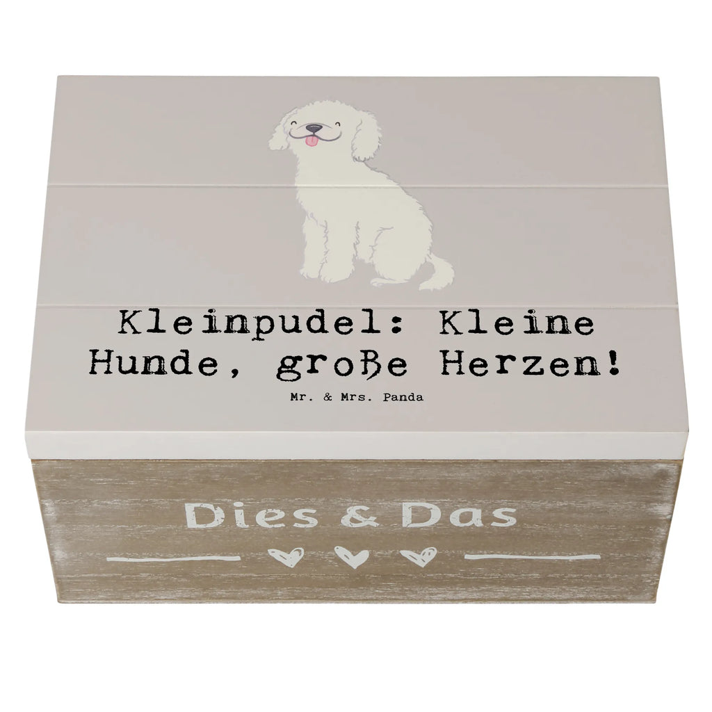 Holzkiste Kleinpudel Liebe Holzkiste, Kiste, Schatzkiste, Truhe, Schatulle, XXL, Erinnerungsbox, Erinnerungskiste, Dekokiste, Aufbewahrungsbox, Geschenkbox, Geschenkdose, Hund, Hunderasse, Rassehund, Hundebesitzer, Geschenk, Tierfreund, Schenken, Welpe