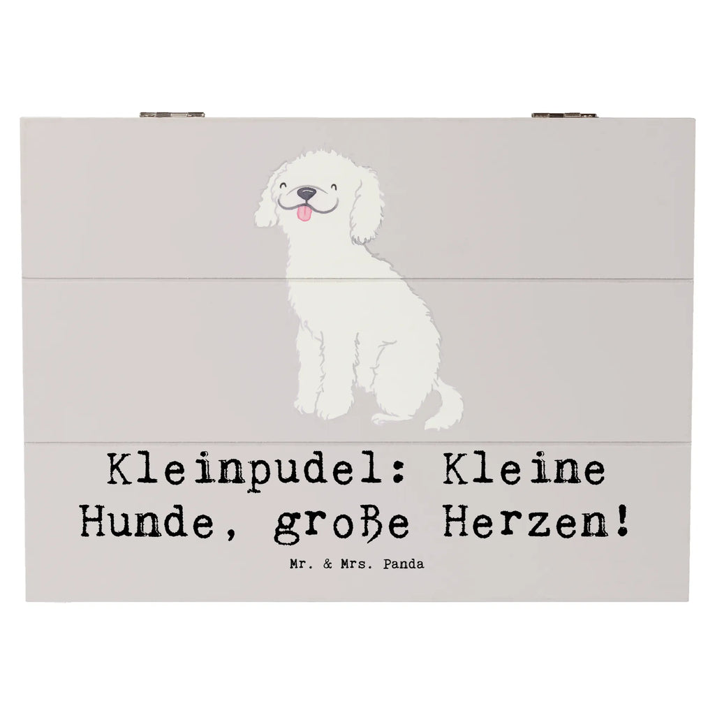 Holzkiste Kleinpudel Liebe Holzkiste, Kiste, Schatzkiste, Truhe, Schatulle, XXL, Erinnerungsbox, Erinnerungskiste, Dekokiste, Aufbewahrungsbox, Geschenkbox, Geschenkdose, Hund, Hunderasse, Rassehund, Hundebesitzer, Geschenk, Tierfreund, Schenken, Welpe