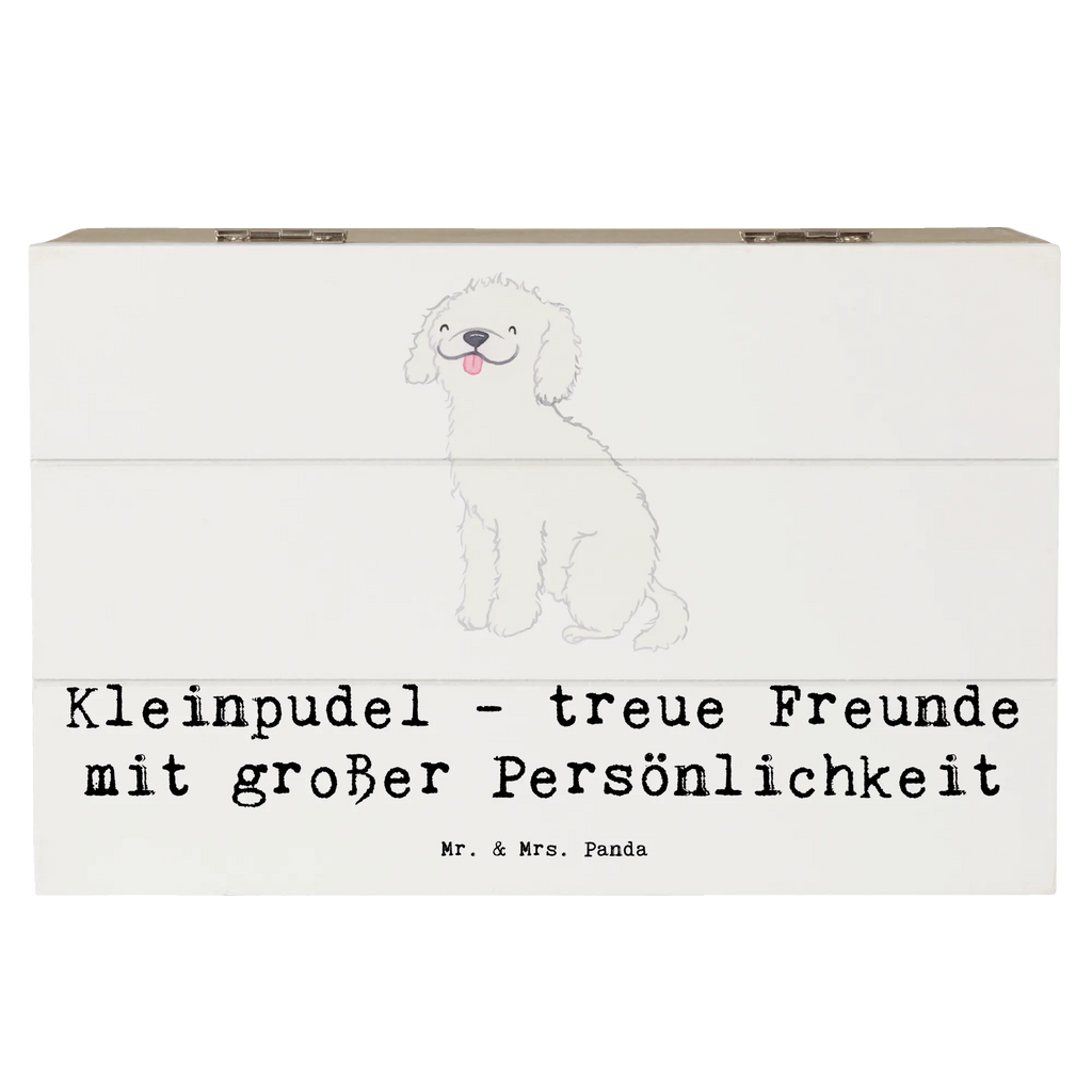 Holzkiste Kleinpudel Freunde Holzkiste, Kiste, Schatzkiste, Truhe, Schatulle, XXL, Erinnerungsbox, Erinnerungskiste, Dekokiste, Aufbewahrungsbox, Geschenkbox, Geschenkdose, Hund, Hunderasse, Rassehund, Hundebesitzer, Geschenk, Tierfreund, Schenken, Welpe