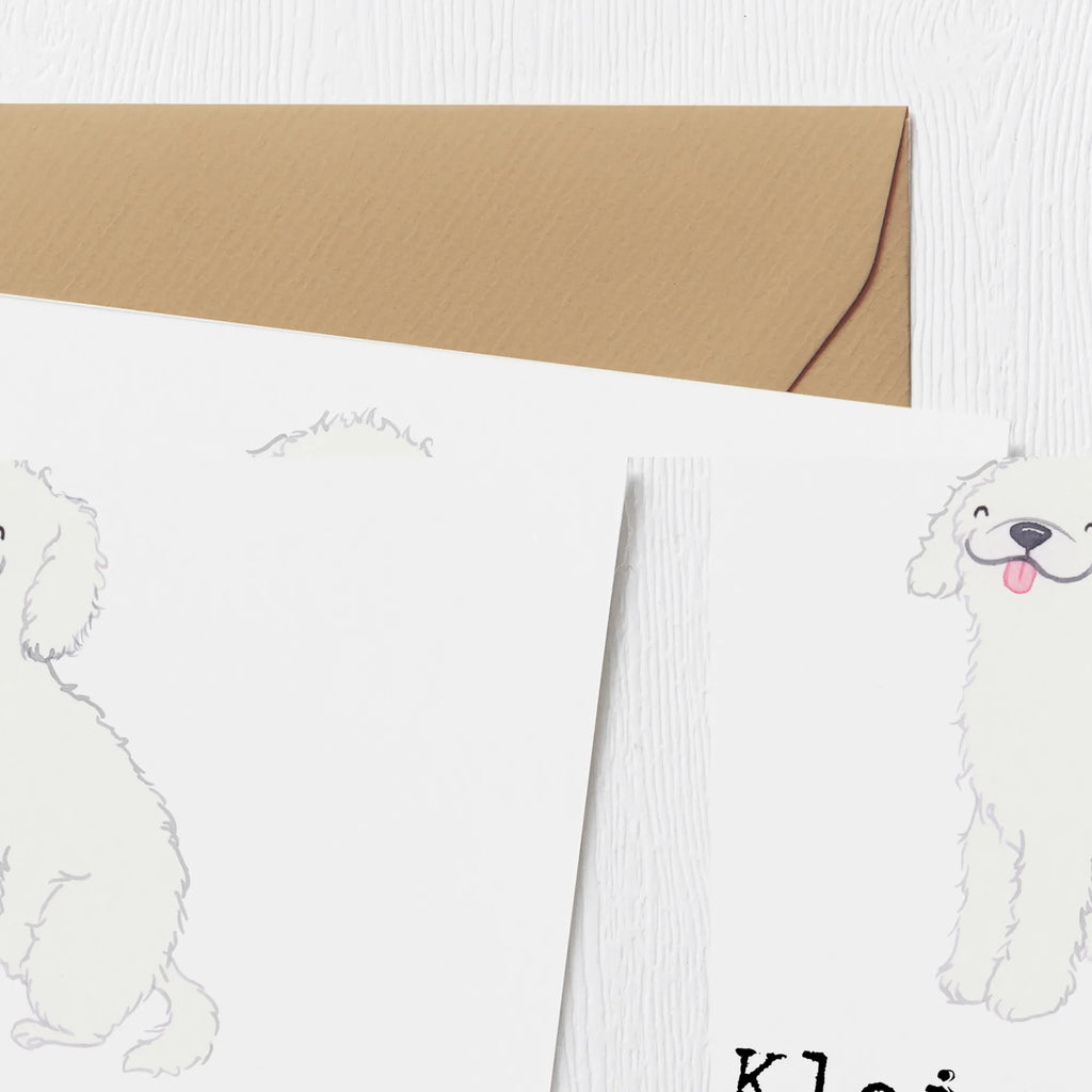 Deluxe Karte Kleinpudel Liebe Karte, Grußkarte, Klappkarte, Einladungskarte, Glückwunschkarte, Hochzeitskarte, Geburtstagskarte, Hochwertige Grußkarte, Hochwertige Klappkarte, Hund, Hunderasse, Rassehund, Hundebesitzer, Geschenk, Tierfreund, Schenken, Welpe