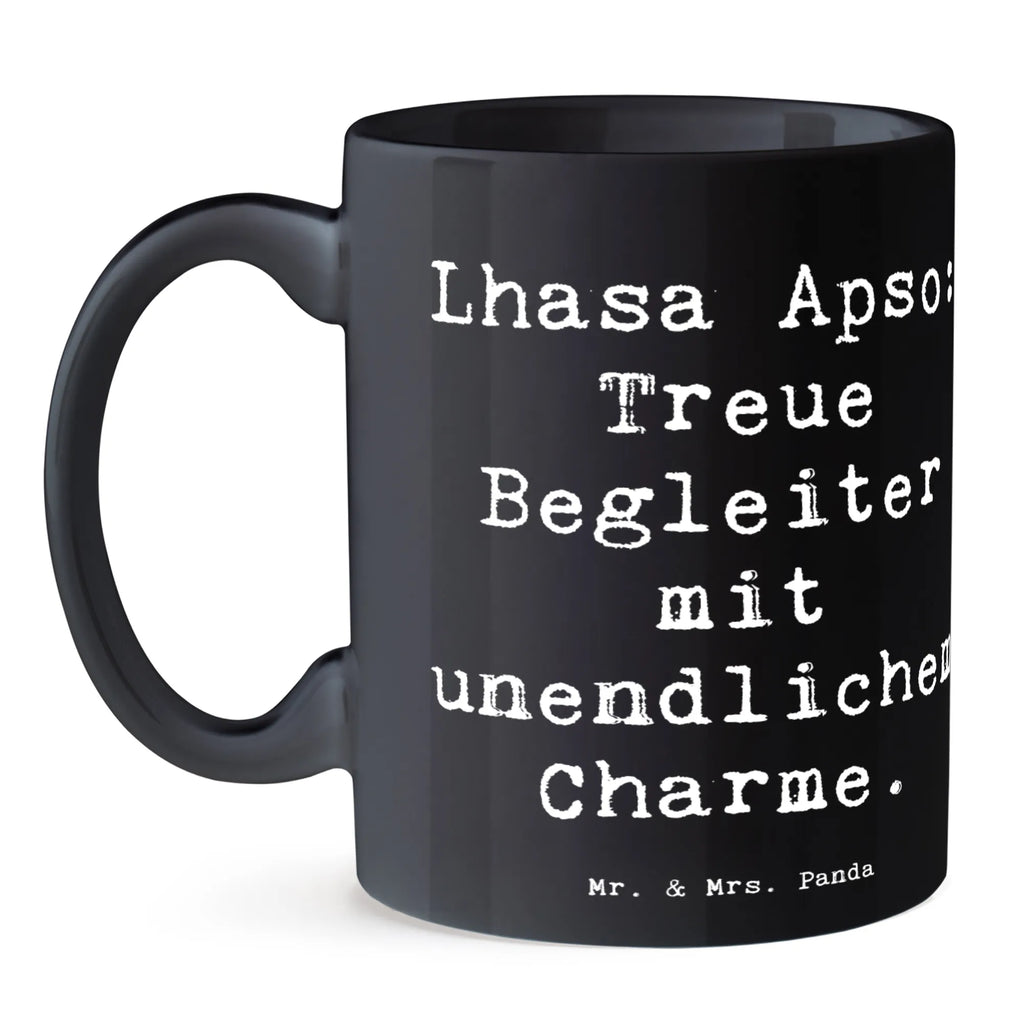 Tasse Spruch Lhasa Apso Treue Begleiter Tasse, Kaffeetasse, Teetasse, Becher, Kaffeebecher, Teebecher, Keramiktasse, Porzellantasse, Büro Tasse, Geschenk Tasse, Tasse Sprüche, Tasse Motive, Kaffeetassen, Tasse bedrucken, Designer Tasse, Cappuccino Tassen, Schöne Teetassen, Hund, Hunderasse, Rassehund, Hundebesitzer, Geschenk, Tierfreund, Schenken, Welpe