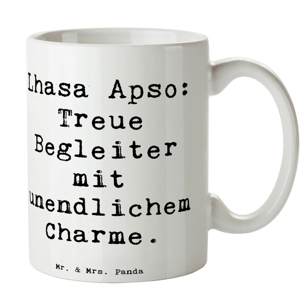 Tasse Spruch Lhasa Apso Treue Begleiter Tasse, Kaffeetasse, Teetasse, Becher, Kaffeebecher, Teebecher, Keramiktasse, Porzellantasse, Büro Tasse, Geschenk Tasse, Tasse Sprüche, Tasse Motive, Kaffeetassen, Tasse bedrucken, Designer Tasse, Cappuccino Tassen, Schöne Teetassen, Hund, Hunderasse, Rassehund, Hundebesitzer, Geschenk, Tierfreund, Schenken, Welpe