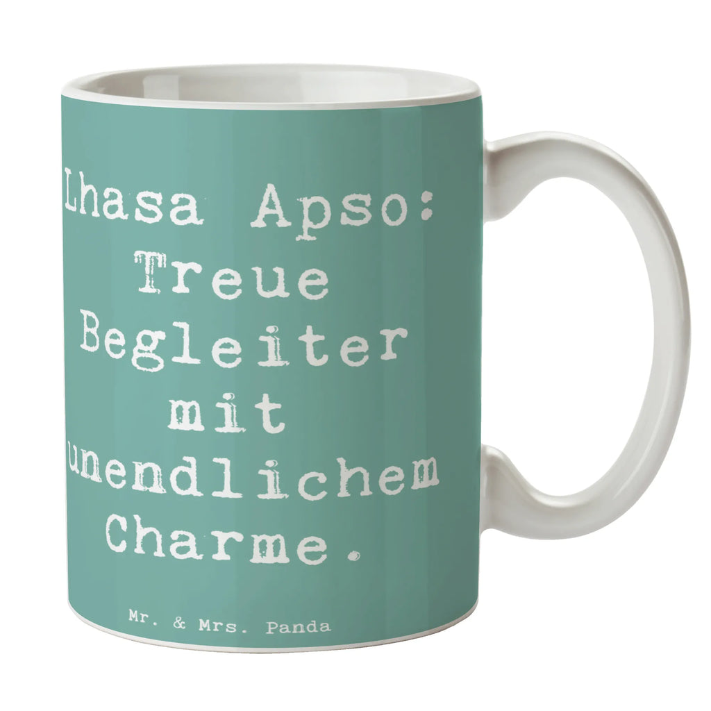 Tasse Spruch Lhasa Apso Treue Begleiter Tasse, Kaffeetasse, Teetasse, Becher, Kaffeebecher, Teebecher, Keramiktasse, Porzellantasse, Büro Tasse, Geschenk Tasse, Tasse Sprüche, Tasse Motive, Kaffeetassen, Tasse bedrucken, Designer Tasse, Cappuccino Tassen, Schöne Teetassen, Hund, Hunderasse, Rassehund, Hundebesitzer, Geschenk, Tierfreund, Schenken, Welpe