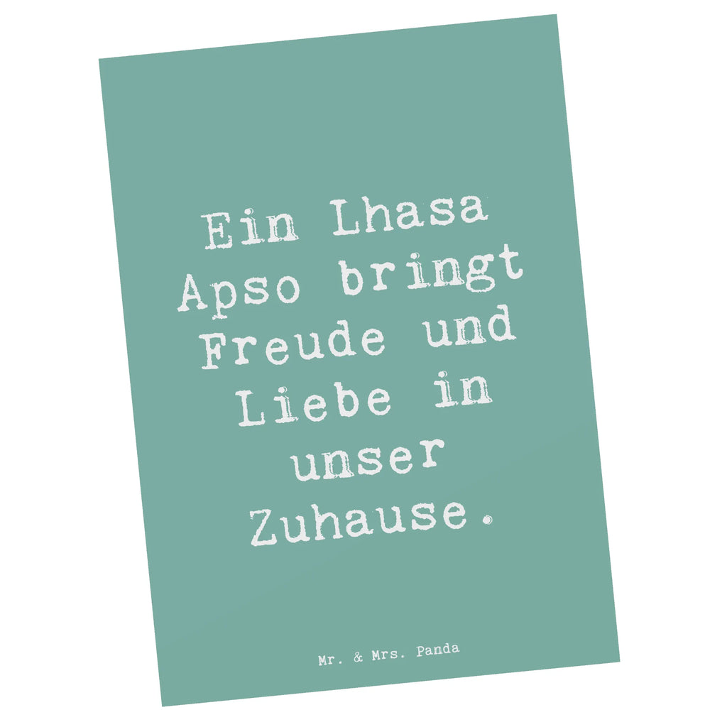 Postkarte Spruch Lhasa Apso Freude Postkarte, Karte, Geschenkkarte, Grußkarte, Einladung, Ansichtskarte, Geburtstagskarte, Einladungskarte, Dankeskarte, Ansichtskarten, Einladung Geburtstag, Einladungskarten Geburtstag, Hund, Hunderasse, Rassehund, Hundebesitzer, Geschenk, Tierfreund, Schenken, Welpe