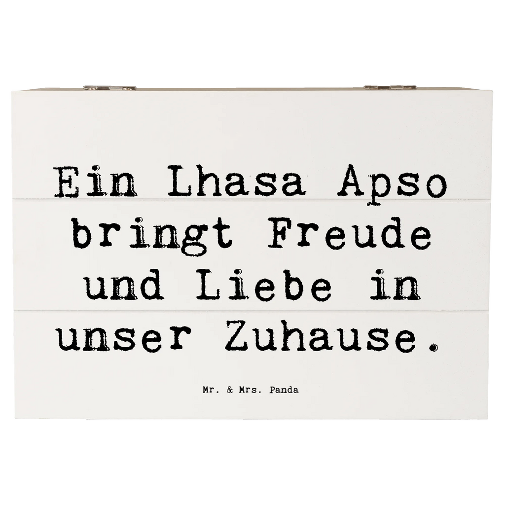 Holzkiste Spruch Lhasa Apso Freude Holzkiste, Kiste, Schatzkiste, Truhe, Schatulle, XXL, Erinnerungsbox, Erinnerungskiste, Dekokiste, Aufbewahrungsbox, Geschenkbox, Geschenkdose, Hund, Hunderasse, Rassehund, Hundebesitzer, Geschenk, Tierfreund, Schenken, Welpe