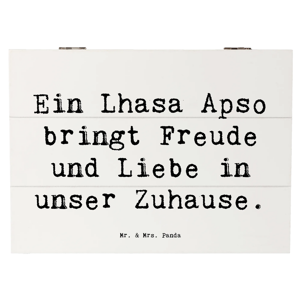 Holzkiste Spruch Lhasa Apso Freude Holzkiste, Kiste, Schatzkiste, Truhe, Schatulle, XXL, Erinnerungsbox, Erinnerungskiste, Dekokiste, Aufbewahrungsbox, Geschenkbox, Geschenkdose, Hund, Hunderasse, Rassehund, Hundebesitzer, Geschenk, Tierfreund, Schenken, Welpe