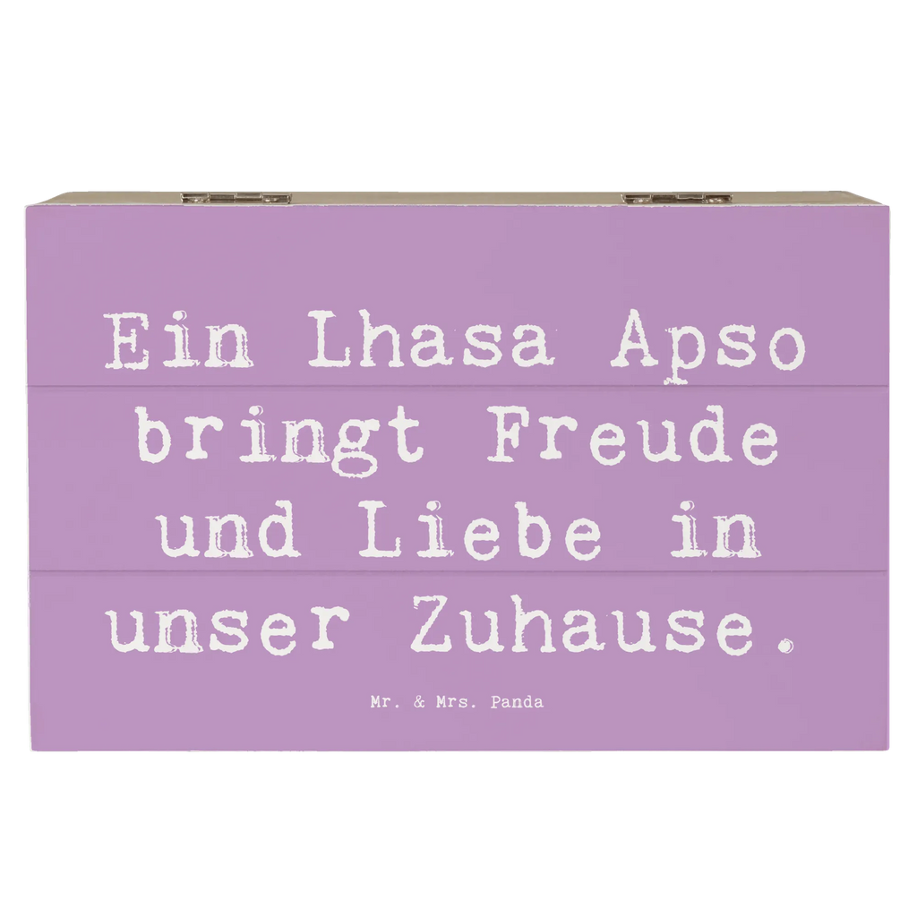 Holzkiste Spruch Lhasa Apso Freude Holzkiste, Kiste, Schatzkiste, Truhe, Schatulle, XXL, Erinnerungsbox, Erinnerungskiste, Dekokiste, Aufbewahrungsbox, Geschenkbox, Geschenkdose, Hund, Hunderasse, Rassehund, Hundebesitzer, Geschenk, Tierfreund, Schenken, Welpe