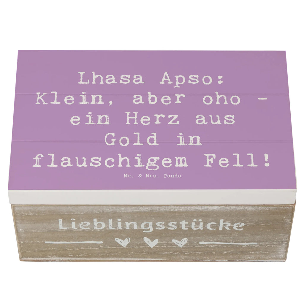 Holzkiste Spruch Lhasa Apso Wunder Holzkiste, Kiste, Schatzkiste, Truhe, Schatulle, XXL, Erinnerungsbox, Erinnerungskiste, Dekokiste, Aufbewahrungsbox, Geschenkbox, Geschenkdose, Hund, Hunderasse, Rassehund, Hundebesitzer, Geschenk, Tierfreund, Schenken, Welpe