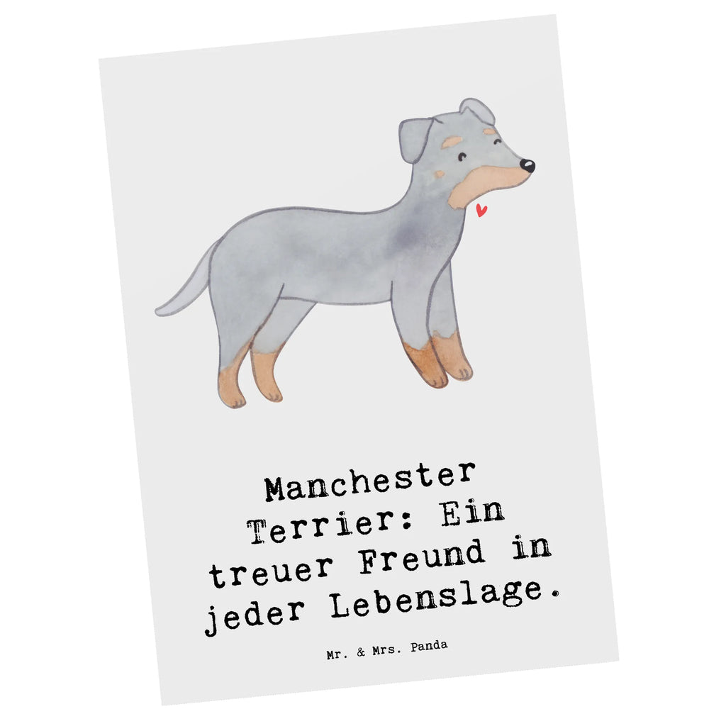 Postkarte Manchester Terrier Freundschaft Postkarte, Karte, Geschenkkarte, Grußkarte, Einladung, Ansichtskarte, Geburtstagskarte, Einladungskarte, Dankeskarte, Ansichtskarten, Einladung Geburtstag, Einladungskarten Geburtstag, Hund, Hunderasse, Rassehund, Hundebesitzer, Geschenk, Tierfreund, Schenken, Welpe