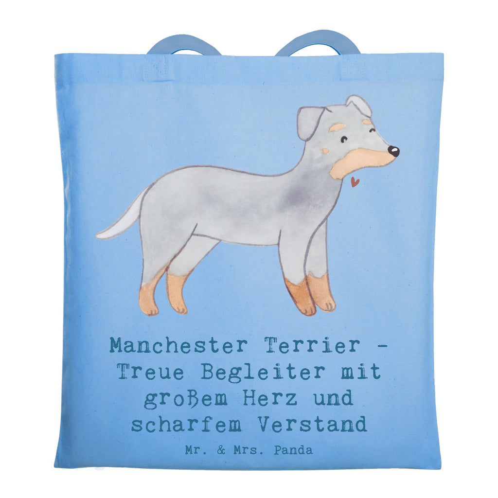 Tragetasche Manchester Terrier Begleiter Beuteltasche, Beutel, Einkaufstasche, Jutebeutel, Stoffbeutel, Tasche, Shopper, Umhängetasche, Strandtasche, Schultertasche, Stofftasche, Tragetasche, Badetasche, Jutetasche, Einkaufstüte, Laptoptasche, Hund, Hunderasse, Rassehund, Hundebesitzer, Geschenk, Tierfreund, Schenken, Welpe