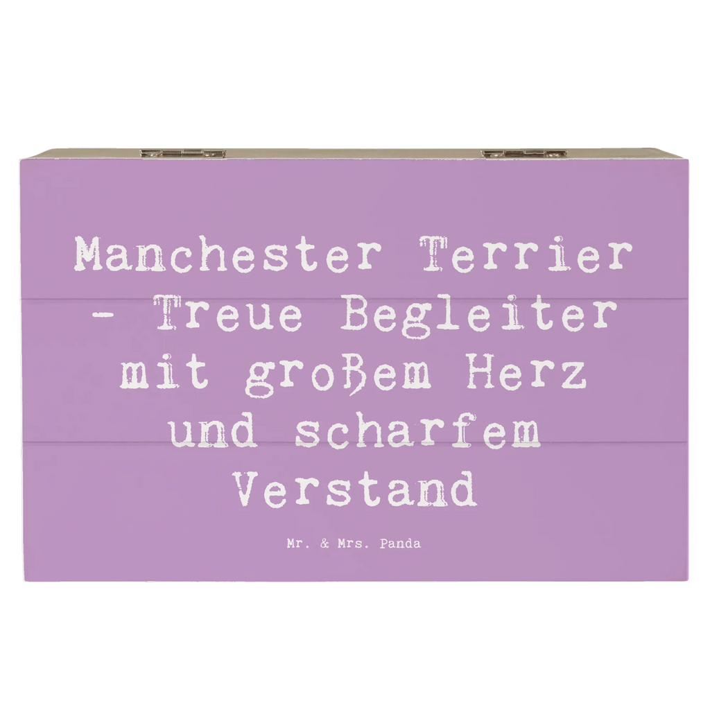 Holzkiste Spruch Manchester Terrier Begleiter Holzkiste, Kiste, Schatzkiste, Truhe, Schatulle, XXL, Erinnerungsbox, Erinnerungskiste, Dekokiste, Aufbewahrungsbox, Geschenkbox, Geschenkdose, Hund, Hunderasse, Rassehund, Hundebesitzer, Geschenk, Tierfreund, Schenken, Welpe