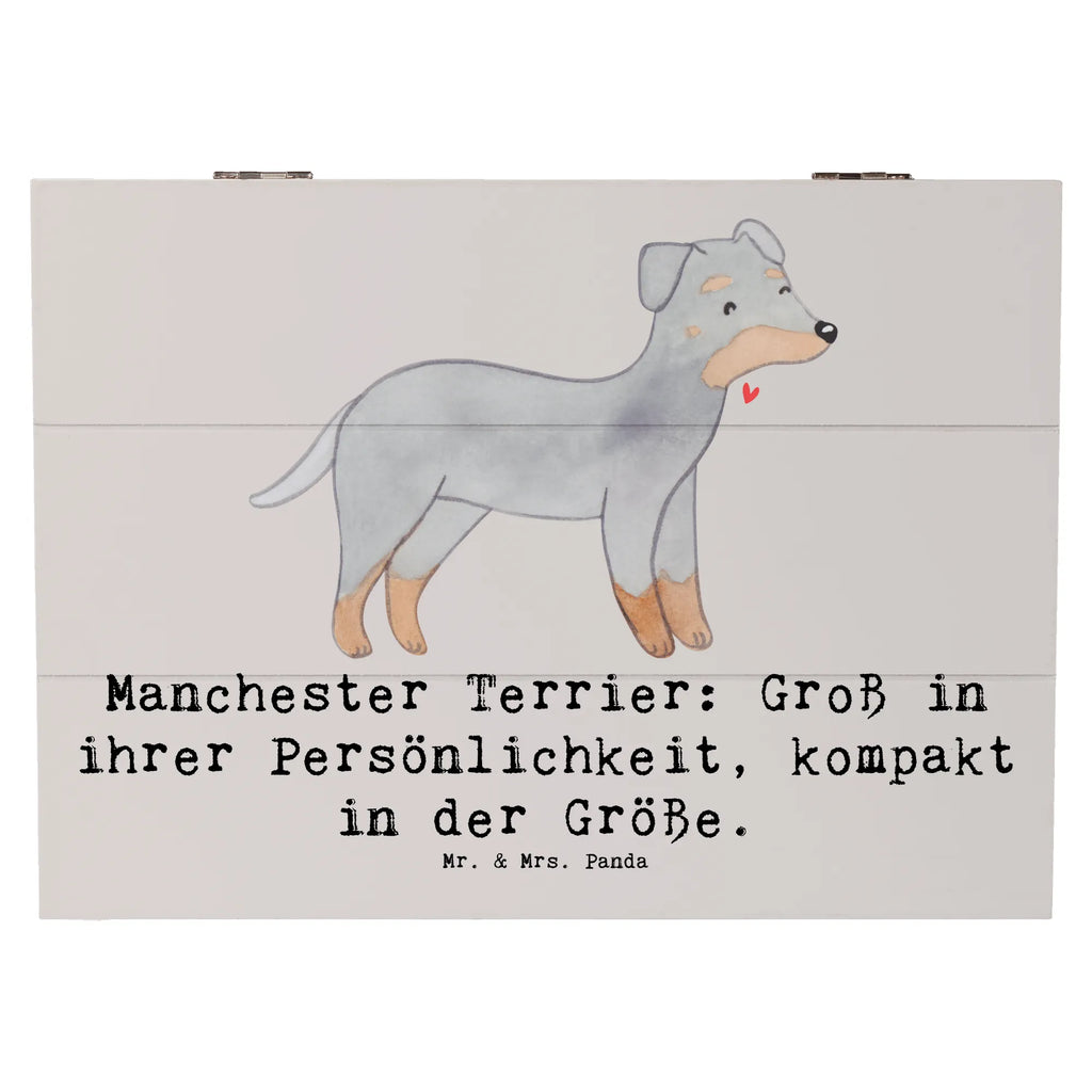 Holzkiste Manchester Terrier Persönlichkeit Holzkiste, Kiste, Schatzkiste, Truhe, Schatulle, XXL, Erinnerungsbox, Erinnerungskiste, Dekokiste, Aufbewahrungsbox, Geschenkbox, Geschenkdose, Hund, Hunderasse, Rassehund, Hundebesitzer, Geschenk, Tierfreund, Schenken, Welpe