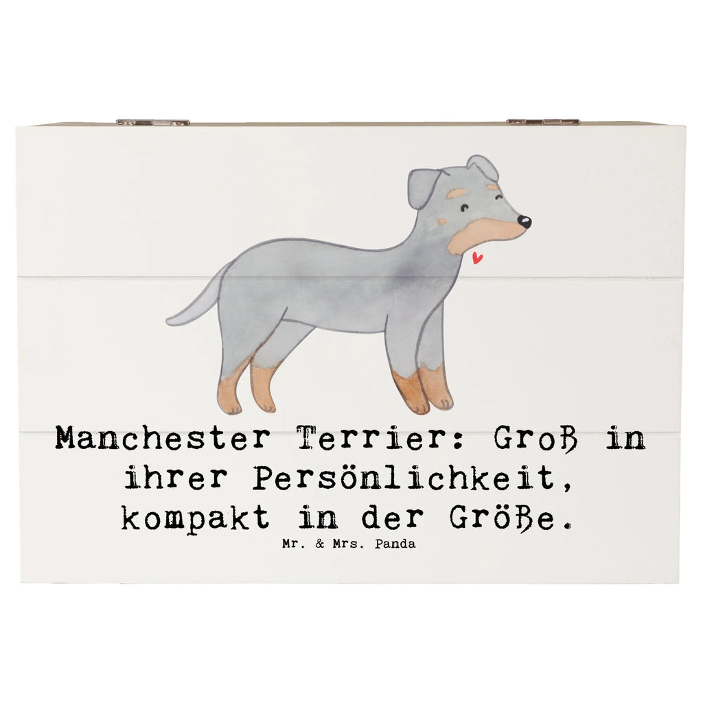 Holzkiste Manchester Terrier Persönlichkeit Holzkiste, Kiste, Schatzkiste, Truhe, Schatulle, XXL, Erinnerungsbox, Erinnerungskiste, Dekokiste, Aufbewahrungsbox, Geschenkbox, Geschenkdose, Hund, Hunderasse, Rassehund, Hundebesitzer, Geschenk, Tierfreund, Schenken, Welpe