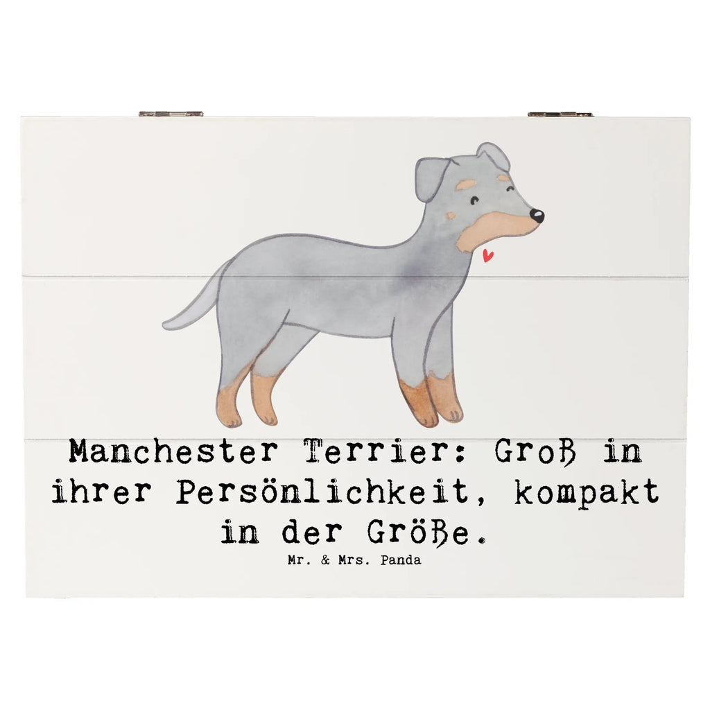 Holzkiste Manchester Terrier Persönlichkeit Holzkiste, Kiste, Schatzkiste, Truhe, Schatulle, XXL, Erinnerungsbox, Erinnerungskiste, Dekokiste, Aufbewahrungsbox, Geschenkbox, Geschenkdose, Hund, Hunderasse, Rassehund, Hundebesitzer, Geschenk, Tierfreund, Schenken, Welpe