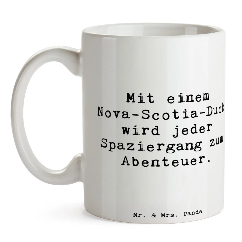 Tasse Spruch Nova Scotia Duck Abenteuer Tasse, Kaffeetasse, Teetasse, Becher, Kaffeebecher, Teebecher, Keramiktasse, Porzellantasse, Büro Tasse, Geschenk Tasse, Tasse Sprüche, Tasse Motive, Kaffeetassen, Tasse bedrucken, Designer Tasse, Cappuccino Tassen, Schöne Teetassen, Hund, Hunderasse, Rassehund, Hundebesitzer, Geschenk, Tierfreund, Schenken, Welpe