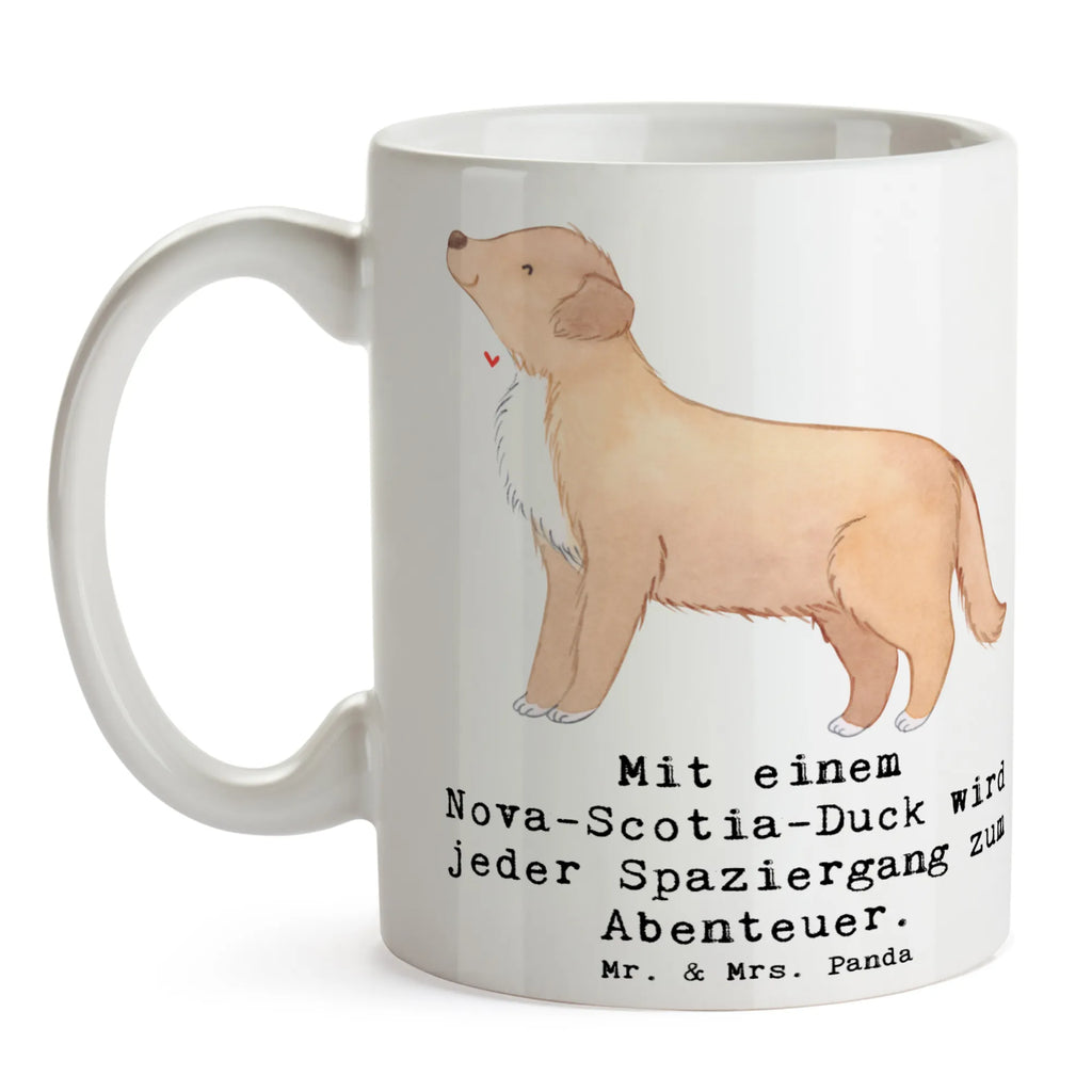 Tasse Nova Scotia Duck Abenteuer Tasse, Kaffeetasse, Teetasse, Becher, Kaffeebecher, Teebecher, Keramiktasse, Porzellantasse, Büro Tasse, Geschenk Tasse, Tasse Sprüche, Tasse Motive, Kaffeetassen, Tasse bedrucken, Designer Tasse, Cappuccino Tassen, Schöne Teetassen, Hund, Hunderasse, Rassehund, Hundebesitzer, Geschenk, Tierfreund, Schenken, Welpe