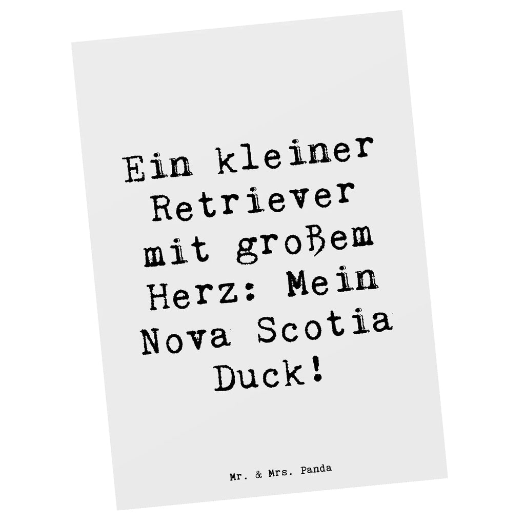 Postkarte Spruch Nova Scotia Duck Herz Postkarte, Karte, Geschenkkarte, Grußkarte, Einladung, Ansichtskarte, Geburtstagskarte, Einladungskarte, Dankeskarte, Ansichtskarten, Einladung Geburtstag, Einladungskarten Geburtstag, Hund, Hunderasse, Rassehund, Hundebesitzer, Geschenk, Tierfreund, Schenken, Welpe