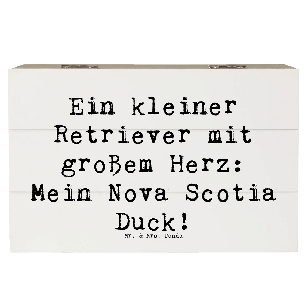 Holzkiste Spruch Nova Scotia Duck Herz Holzkiste, Kiste, Schatzkiste, Truhe, Schatulle, XXL, Erinnerungsbox, Erinnerungskiste, Dekokiste, Aufbewahrungsbox, Geschenkbox, Geschenkdose, Hund, Hunderasse, Rassehund, Hundebesitzer, Geschenk, Tierfreund, Schenken, Welpe