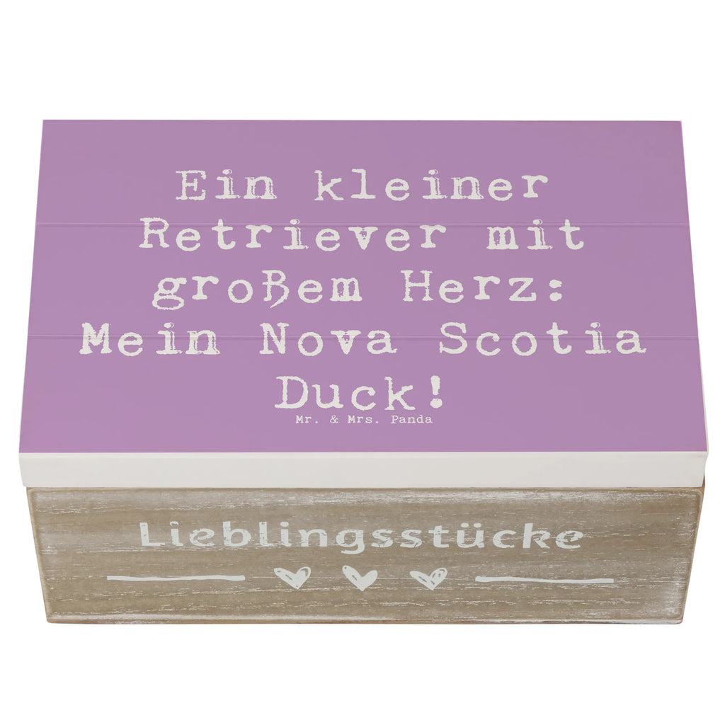 Holzkiste Spruch Nova Scotia Duck Herz Holzkiste, Kiste, Schatzkiste, Truhe, Schatulle, XXL, Erinnerungsbox, Erinnerungskiste, Dekokiste, Aufbewahrungsbox, Geschenkbox, Geschenkdose, Hund, Hunderasse, Rassehund, Hundebesitzer, Geschenk, Tierfreund, Schenken, Welpe