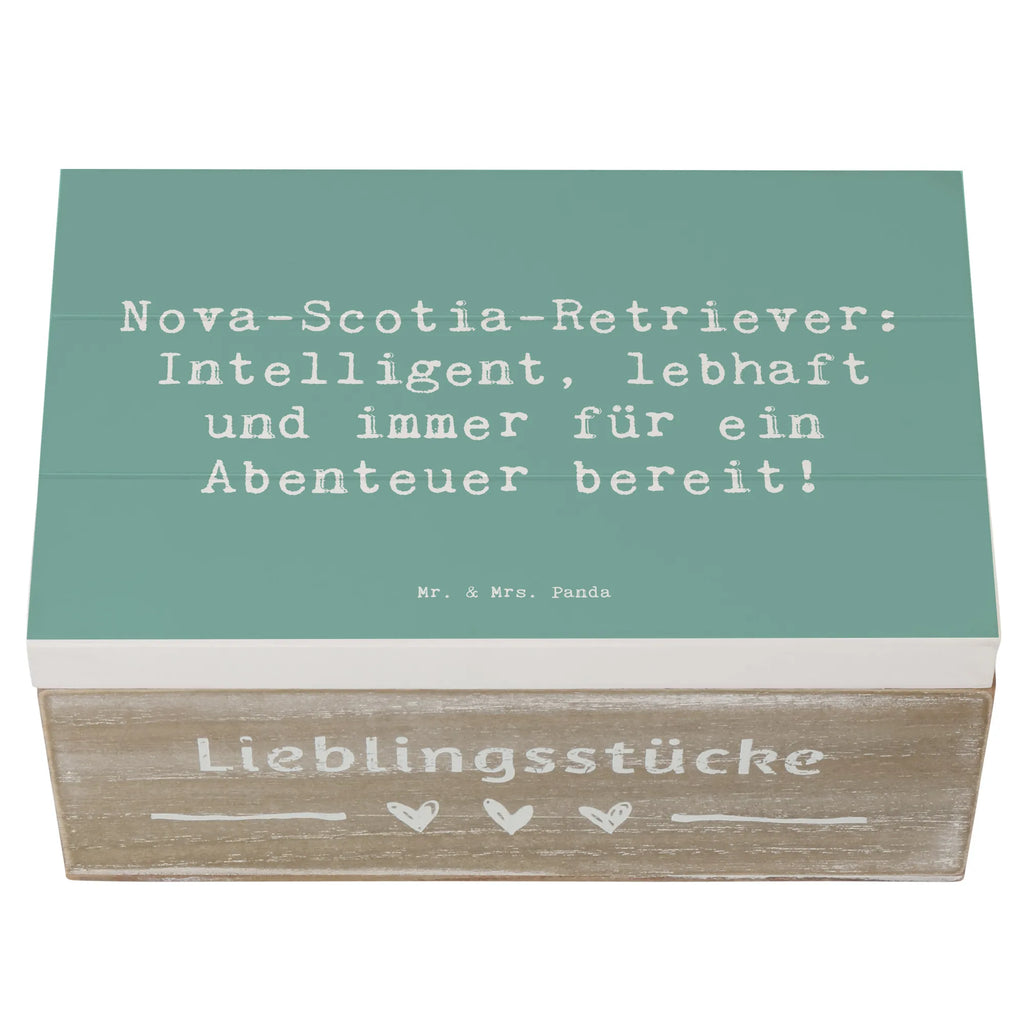 Holzkiste Spruch Nova Scotia Duck Holzkiste, Kiste, Schatzkiste, Truhe, Schatulle, XXL, Erinnerungsbox, Erinnerungskiste, Dekokiste, Aufbewahrungsbox, Geschenkbox, Geschenkdose, Hund, Hunderasse, Rassehund, Hundebesitzer, Geschenk, Tierfreund, Schenken, Welpe