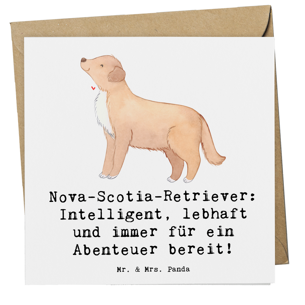 Deluxe Karte Nova Scotia Duck Karte, Grußkarte, Klappkarte, Einladungskarte, Glückwunschkarte, Hochzeitskarte, Geburtstagskarte, Hochwertige Grußkarte, Hochwertige Klappkarte, Hund, Hunderasse, Rassehund, Hundebesitzer, Geschenk, Tierfreund, Schenken, Welpe