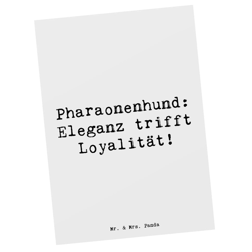 Postkarte Spruch Pharaonenhund Eleganz Postkarte, Karte, Geschenkkarte, Grußkarte, Einladung, Ansichtskarte, Geburtstagskarte, Einladungskarte, Dankeskarte, Ansichtskarten, Einladung Geburtstag, Einladungskarten Geburtstag, Hund, Hunderasse, Rassehund, Hundebesitzer, Geschenk, Tierfreund, Schenken, Welpe