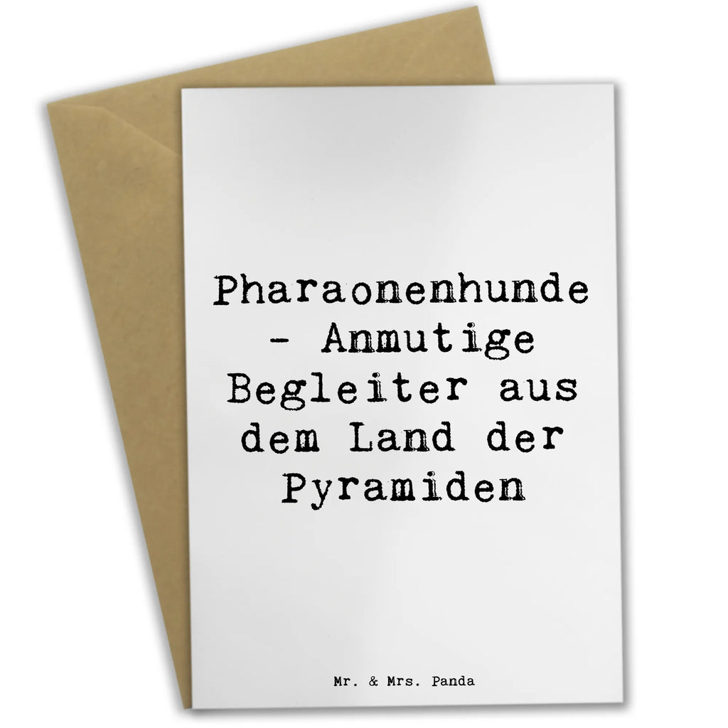 Grußkarte Spruch Pharaonenhund Freunde Grußkarte, Klappkarte, Einladungskarte, Glückwunschkarte, Hochzeitskarte, Geburtstagskarte, Karte, Ansichtskarten, Hund, Hunderasse, Rassehund, Hundebesitzer, Geschenk, Tierfreund, Schenken, Welpe