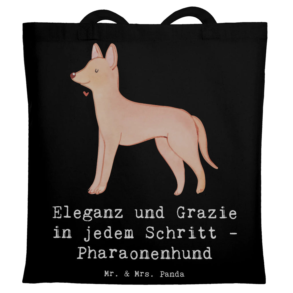 Tragetasche Eleganter Pharaonenhund Beuteltasche, Beutel, Einkaufstasche, Jutebeutel, Stoffbeutel, Tasche, Shopper, Umhängetasche, Strandtasche, Schultertasche, Stofftasche, Tragetasche, Badetasche, Jutetasche, Einkaufstüte, Laptoptasche, Hund, Hunderasse, Rassehund, Hundebesitzer, Geschenk, Tierfreund, Schenken, Welpe