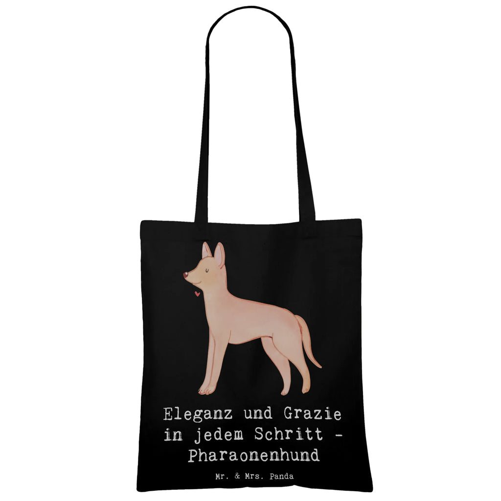 Tragetasche Eleganter Pharaonenhund Beuteltasche, Beutel, Einkaufstasche, Jutebeutel, Stoffbeutel, Tasche, Shopper, Umhängetasche, Strandtasche, Schultertasche, Stofftasche, Tragetasche, Badetasche, Jutetasche, Einkaufstüte, Laptoptasche, Hund, Hunderasse, Rassehund, Hundebesitzer, Geschenk, Tierfreund, Schenken, Welpe