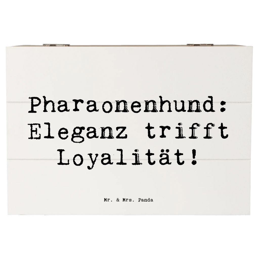 Holzkiste Spruch Pharaonenhund Eleganz Holzkiste, Kiste, Schatzkiste, Truhe, Schatulle, XXL, Erinnerungsbox, Erinnerungskiste, Dekokiste, Aufbewahrungsbox, Geschenkbox, Geschenkdose, Hund, Hunderasse, Rassehund, Hundebesitzer, Geschenk, Tierfreund, Schenken, Welpe