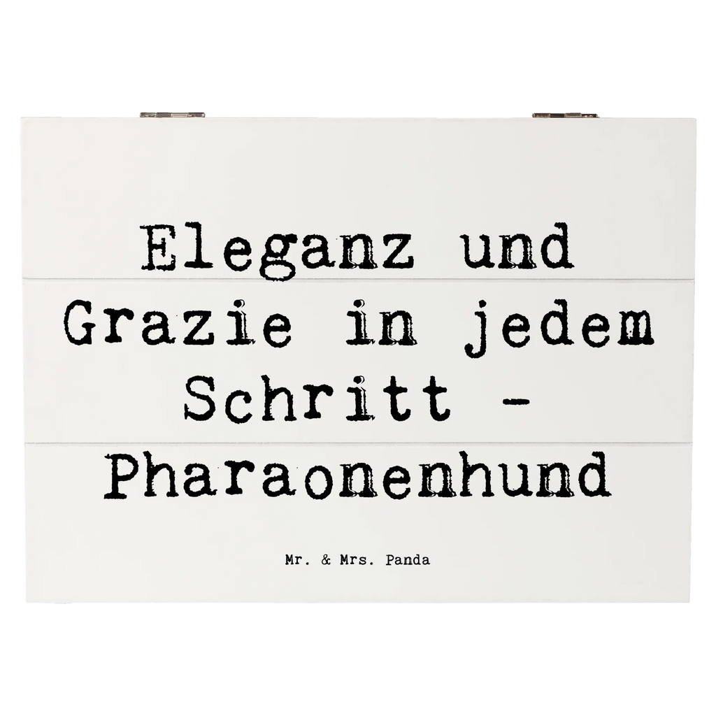 Holzkiste Spruch Eleganter Pharaonenhund Holzkiste, Kiste, Schatzkiste, Truhe, Schatulle, XXL, Erinnerungsbox, Erinnerungskiste, Dekokiste, Aufbewahrungsbox, Geschenkbox, Geschenkdose, Hund, Hunderasse, Rassehund, Hundebesitzer, Geschenk, Tierfreund, Schenken, Welpe