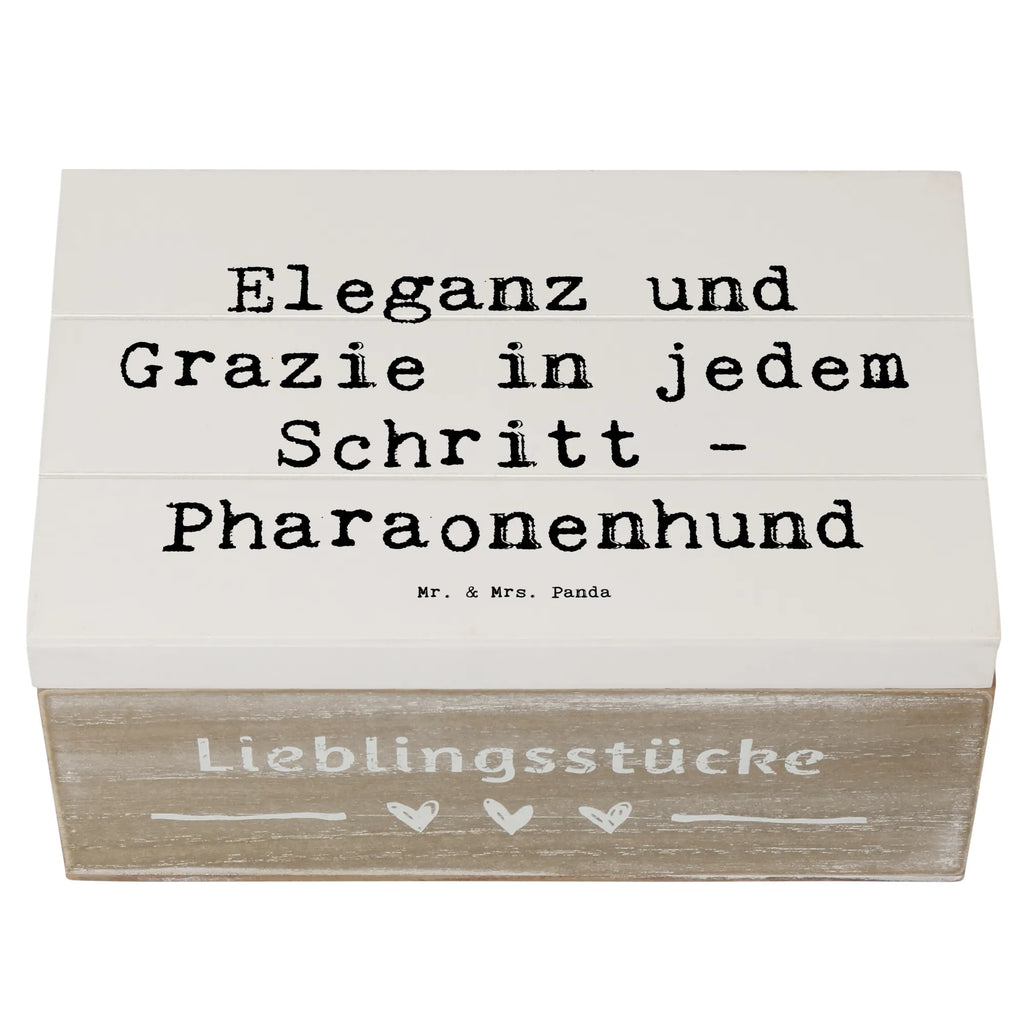 Holzkiste Spruch Eleganter Pharaonenhund Holzkiste, Kiste, Schatzkiste, Truhe, Schatulle, XXL, Erinnerungsbox, Erinnerungskiste, Dekokiste, Aufbewahrungsbox, Geschenkbox, Geschenkdose, Hund, Hunderasse, Rassehund, Hundebesitzer, Geschenk, Tierfreund, Schenken, Welpe