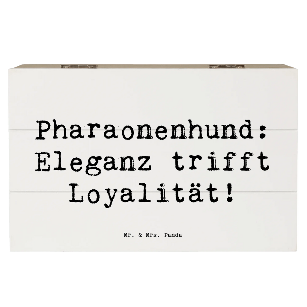 Holzkiste Spruch Pharaonenhund Eleganz Holzkiste, Kiste, Schatzkiste, Truhe, Schatulle, XXL, Erinnerungsbox, Erinnerungskiste, Dekokiste, Aufbewahrungsbox, Geschenkbox, Geschenkdose, Hund, Hunderasse, Rassehund, Hundebesitzer, Geschenk, Tierfreund, Schenken, Welpe