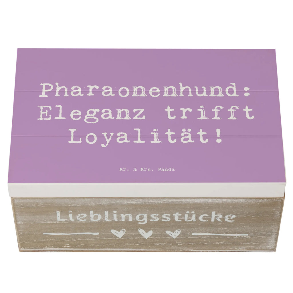 Holzkiste Spruch Pharaonenhund Eleganz Holzkiste, Kiste, Schatzkiste, Truhe, Schatulle, XXL, Erinnerungsbox, Erinnerungskiste, Dekokiste, Aufbewahrungsbox, Geschenkbox, Geschenkdose, Hund, Hunderasse, Rassehund, Hundebesitzer, Geschenk, Tierfreund, Schenken, Welpe