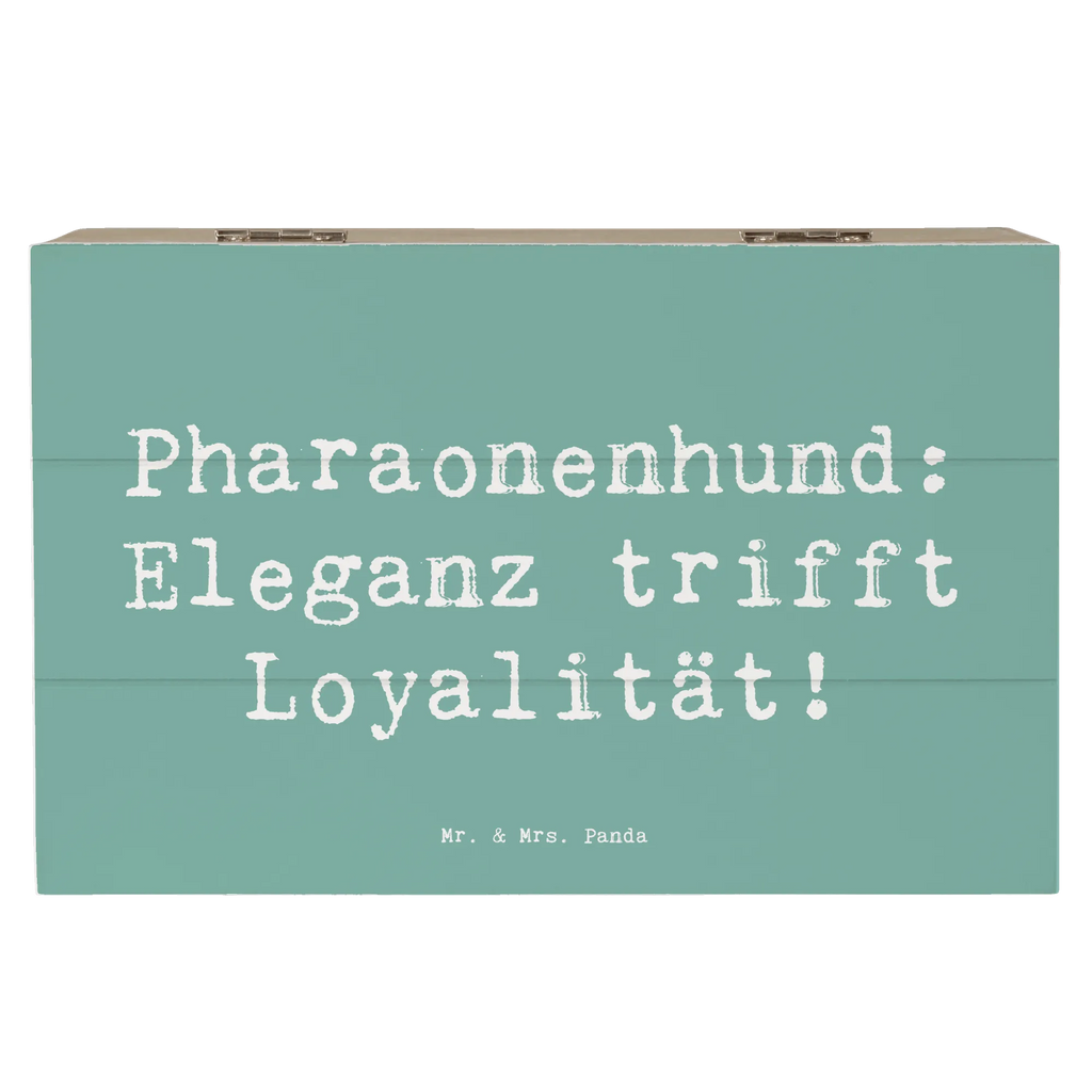 Holzkiste Spruch Pharaonenhund Eleganz Holzkiste, Kiste, Schatzkiste, Truhe, Schatulle, XXL, Erinnerungsbox, Erinnerungskiste, Dekokiste, Aufbewahrungsbox, Geschenkbox, Geschenkdose, Hund, Hunderasse, Rassehund, Hundebesitzer, Geschenk, Tierfreund, Schenken, Welpe