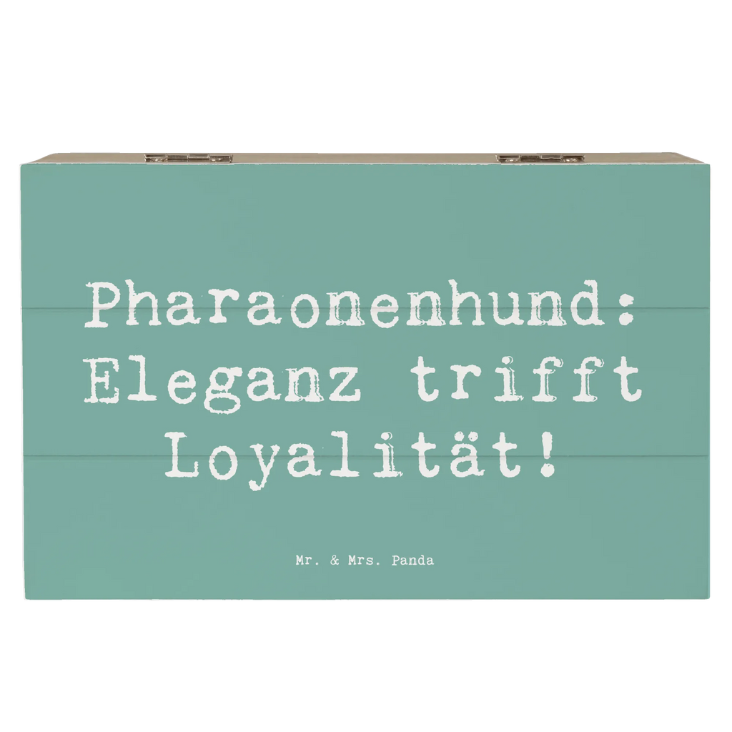 Holzkiste Spruch Pharaonenhund Eleganz Holzkiste, Kiste, Schatzkiste, Truhe, Schatulle, XXL, Erinnerungsbox, Erinnerungskiste, Dekokiste, Aufbewahrungsbox, Geschenkbox, Geschenkdose, Hund, Hunderasse, Rassehund, Hundebesitzer, Geschenk, Tierfreund, Schenken, Welpe