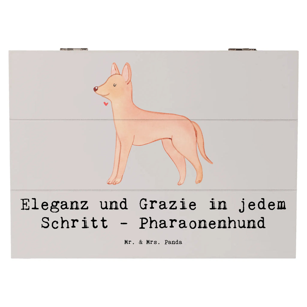 Holzkiste Eleganter Pharaonenhund Holzkiste, Kiste, Schatzkiste, Truhe, Schatulle, XXL, Erinnerungsbox, Erinnerungskiste, Dekokiste, Aufbewahrungsbox, Geschenkbox, Geschenkdose, Hund, Hunderasse, Rassehund, Hundebesitzer, Geschenk, Tierfreund, Schenken, Welpe