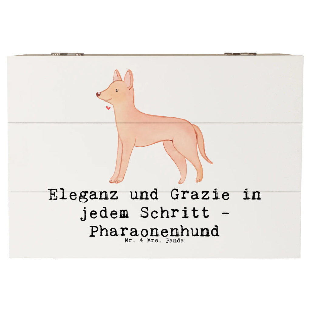 Holzkiste Eleganter Pharaonenhund Holzkiste, Kiste, Schatzkiste, Truhe, Schatulle, XXL, Erinnerungsbox, Erinnerungskiste, Dekokiste, Aufbewahrungsbox, Geschenkbox, Geschenkdose, Hund, Hunderasse, Rassehund, Hundebesitzer, Geschenk, Tierfreund, Schenken, Welpe