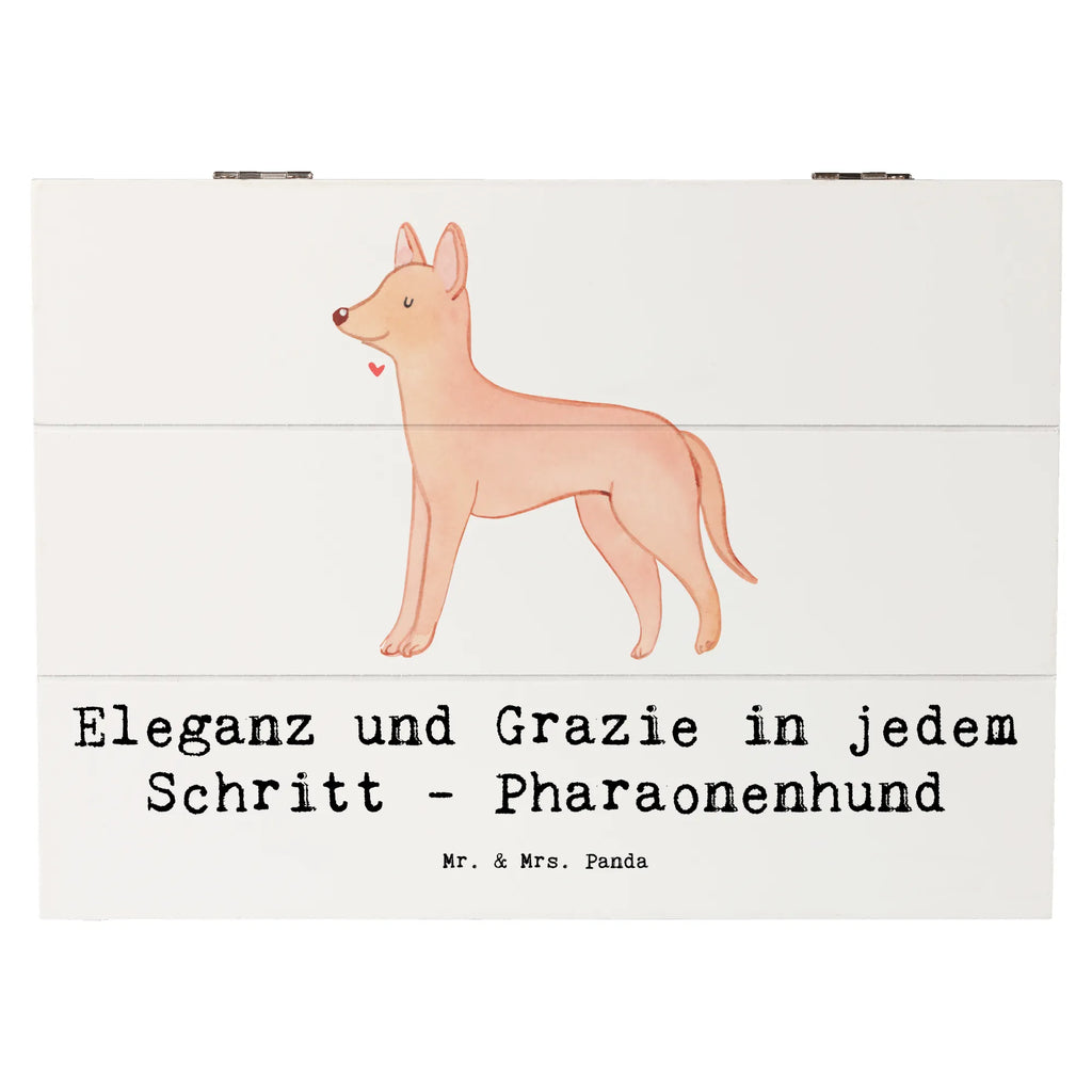 Holzkiste Eleganter Pharaonenhund Holzkiste, Kiste, Schatzkiste, Truhe, Schatulle, XXL, Erinnerungsbox, Erinnerungskiste, Dekokiste, Aufbewahrungsbox, Geschenkbox, Geschenkdose, Hund, Hunderasse, Rassehund, Hundebesitzer, Geschenk, Tierfreund, Schenken, Welpe