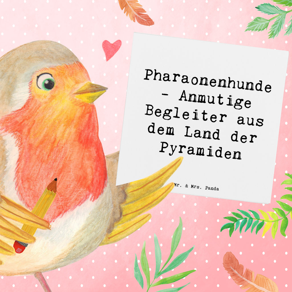 Deluxe Karte Spruch Pharaonenhund Freunde Karte, Grußkarte, Klappkarte, Einladungskarte, Glückwunschkarte, Hochzeitskarte, Geburtstagskarte, Hochwertige Grußkarte, Hochwertige Klappkarte, Hund, Hunderasse, Rassehund, Hundebesitzer, Geschenk, Tierfreund, Schenken, Welpe