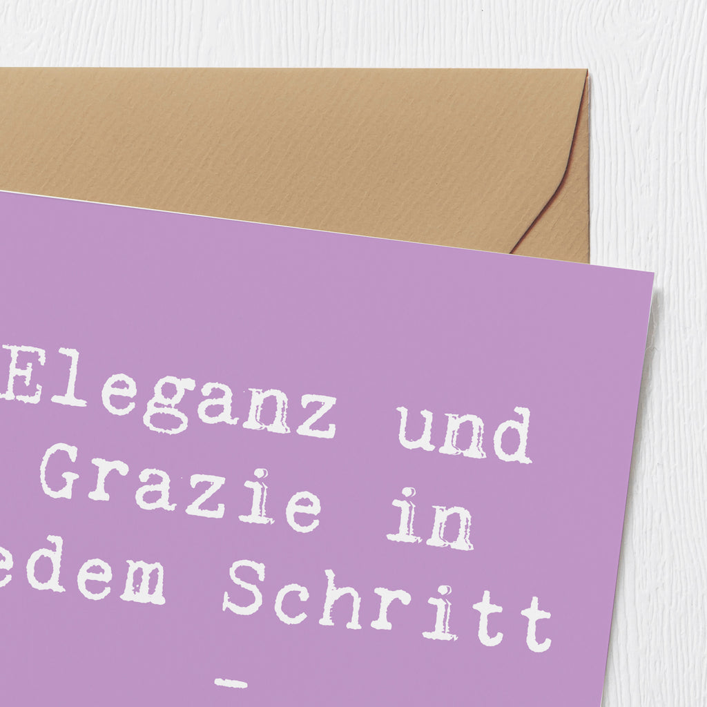 Deluxe Karte Spruch Eleganter Pharaonenhund Karte, Grußkarte, Klappkarte, Einladungskarte, Glückwunschkarte, Hochzeitskarte, Geburtstagskarte, Hochwertige Grußkarte, Hochwertige Klappkarte, Hund, Hunderasse, Rassehund, Hundebesitzer, Geschenk, Tierfreund, Schenken, Welpe