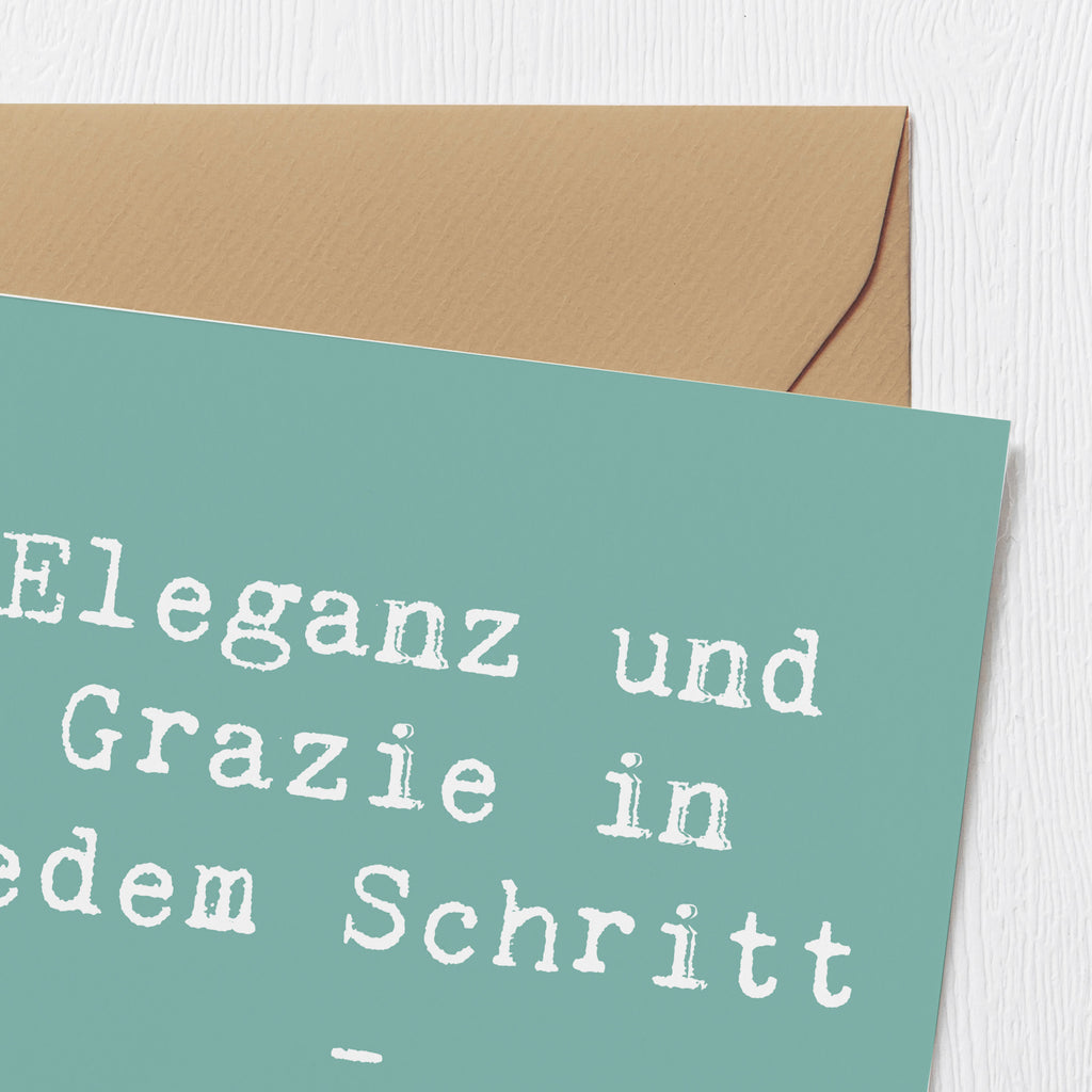 Deluxe Karte Spruch Eleganter Pharaonenhund Karte, Grußkarte, Klappkarte, Einladungskarte, Glückwunschkarte, Hochzeitskarte, Geburtstagskarte, Hochwertige Grußkarte, Hochwertige Klappkarte, Hund, Hunderasse, Rassehund, Hundebesitzer, Geschenk, Tierfreund, Schenken, Welpe