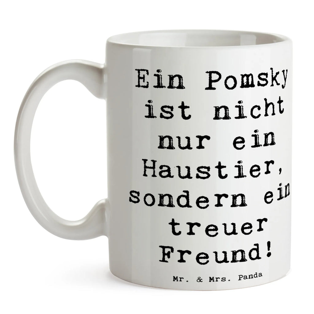 Tasse Spruch Pomsky Freund Tasse, Kaffeetasse, Teetasse, Becher, Kaffeebecher, Teebecher, Keramiktasse, Porzellantasse, Büro Tasse, Geschenk Tasse, Tasse Sprüche, Tasse Motive, Kaffeetassen, Tasse bedrucken, Designer Tasse, Cappuccino Tassen, Schöne Teetassen, Hund, Hunderasse, Rassehund, Hundebesitzer, Geschenk, Tierfreund, Schenken, Welpe