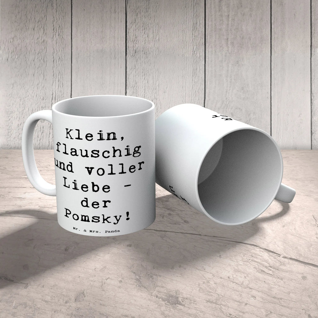 Tasse Spruch Flauschiger Pomsky Tasse, Kaffeetasse, Teetasse, Becher, Kaffeebecher, Teebecher, Keramiktasse, Porzellantasse, Büro Tasse, Geschenk Tasse, Tasse Sprüche, Tasse Motive, Kaffeetassen, Tasse bedrucken, Designer Tasse, Cappuccino Tassen, Schöne Teetassen, Hund, Hunderasse, Rassehund, Hundebesitzer, Geschenk, Tierfreund, Schenken, Welpe