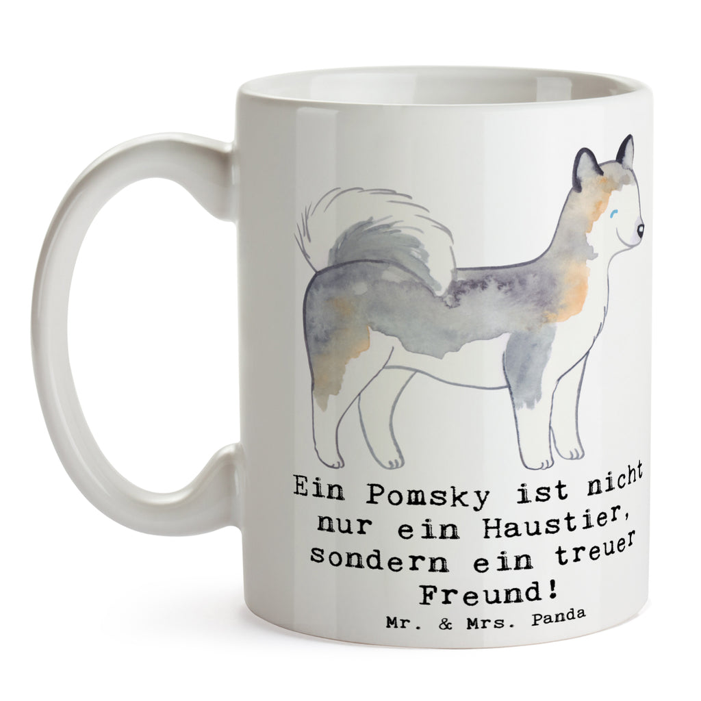 Tasse Pomsky Freund Tasse, Kaffeetasse, Teetasse, Becher, Kaffeebecher, Teebecher, Keramiktasse, Porzellantasse, Büro Tasse, Geschenk Tasse, Tasse Sprüche, Tasse Motive, Kaffeetassen, Tasse bedrucken, Designer Tasse, Cappuccino Tassen, Schöne Teetassen, Hund, Hunderasse, Rassehund, Hundebesitzer, Geschenk, Tierfreund, Schenken, Welpe